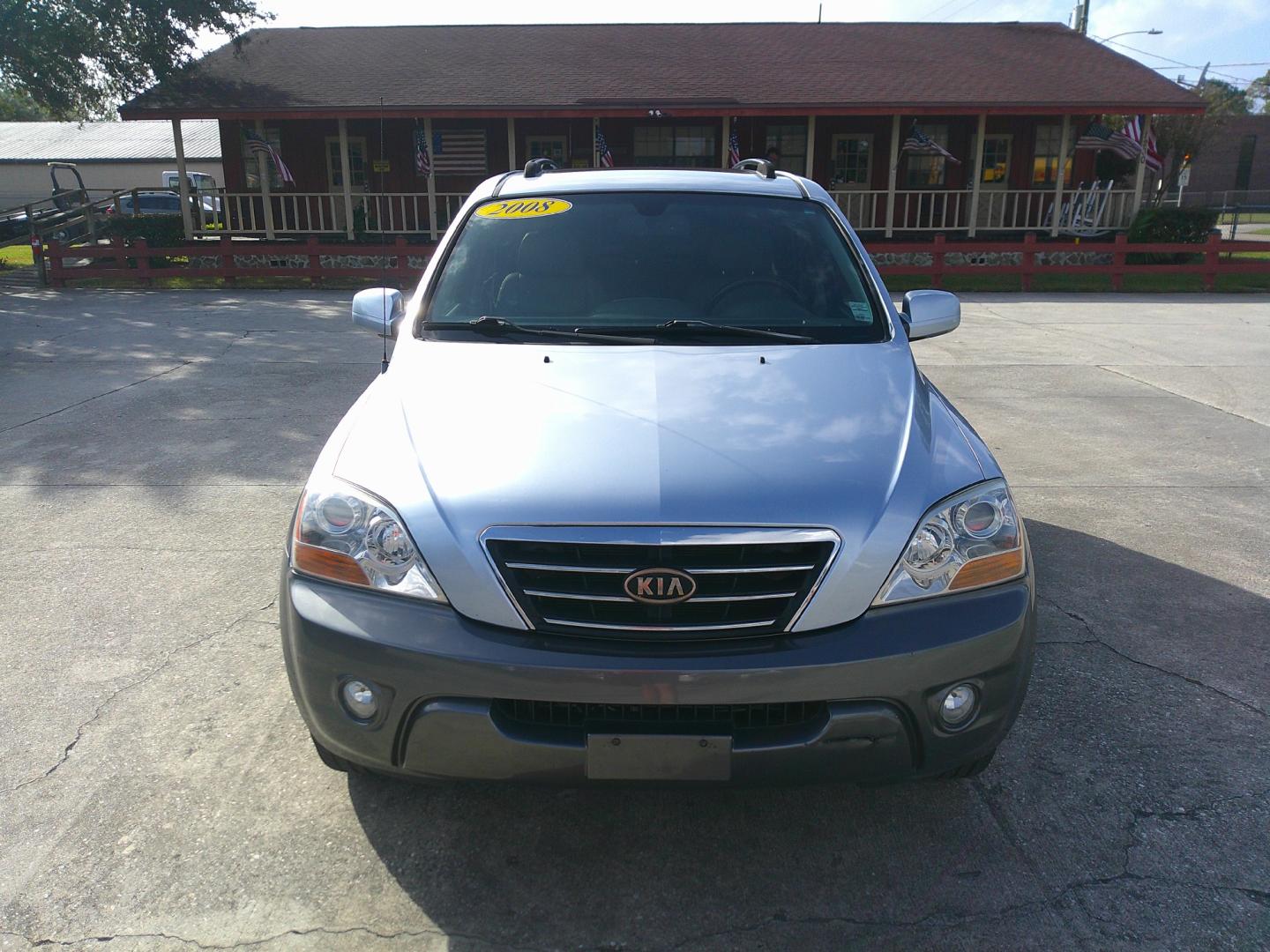 2008 SILVER KIA SORENTO EX; LX (KNDJD736385) , located at 10405 Abercorn Street, Savannah, GA, 31419, (912) 921-8965, 31.988262, -81.131760 - Photo#0